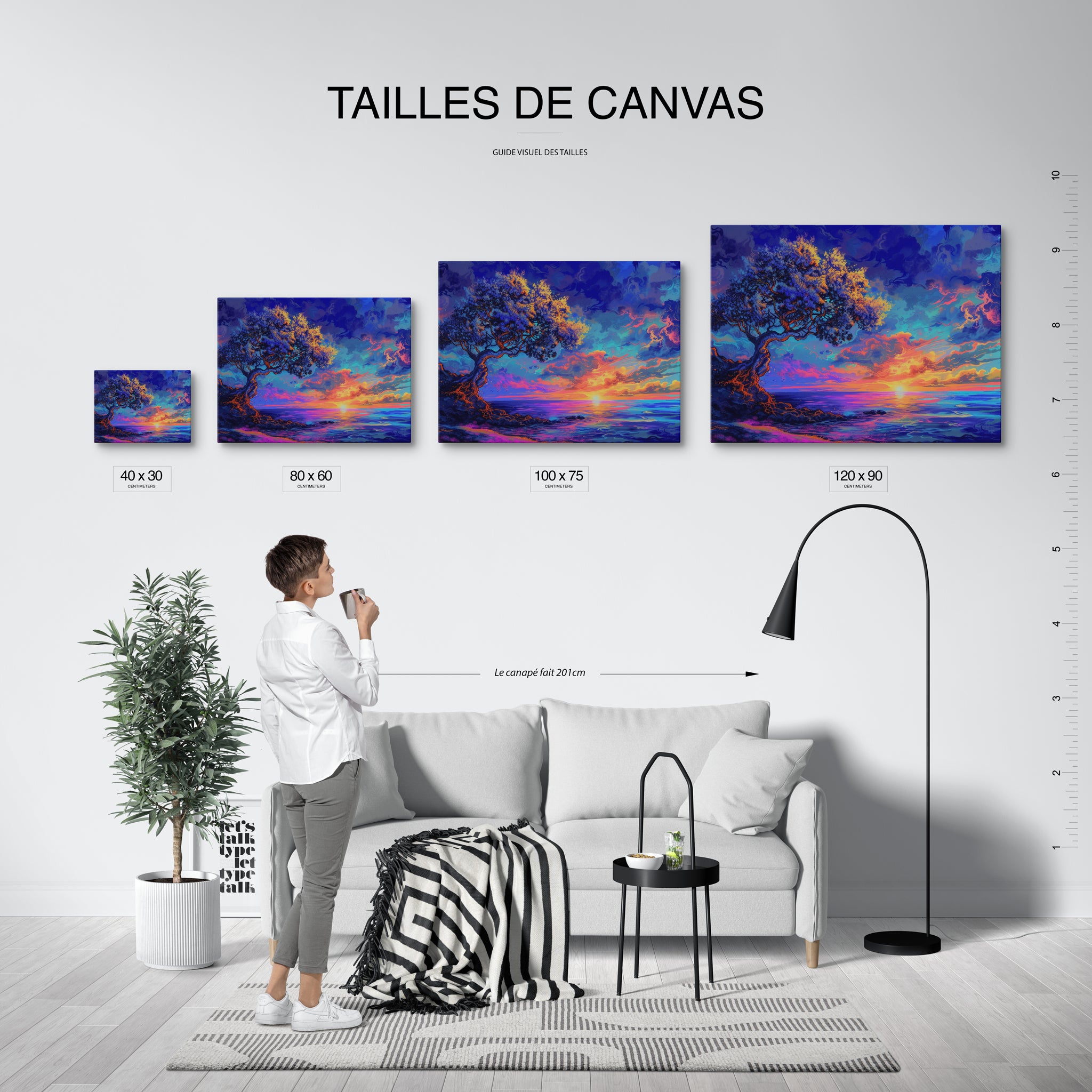 tableau_mural_arbre_de_vie_colore