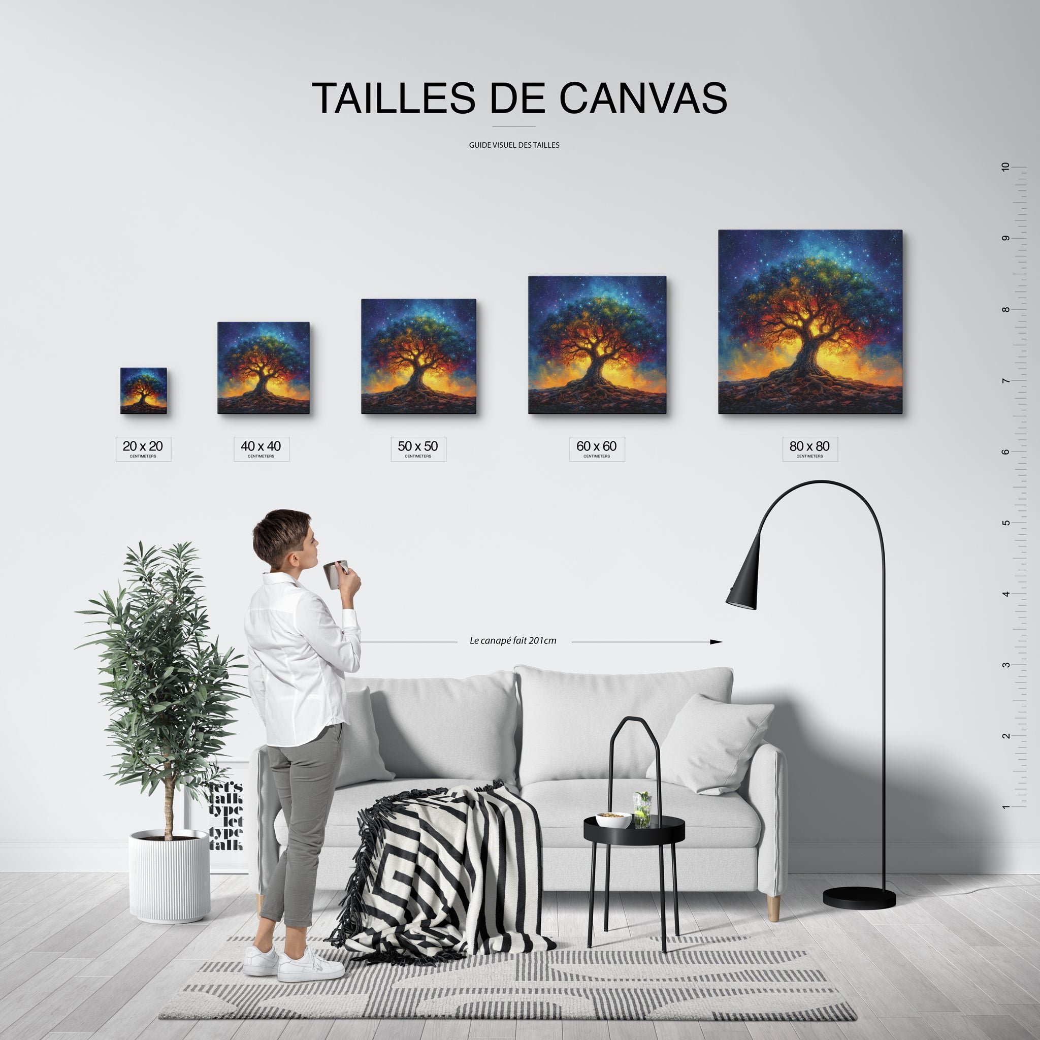tableau_mural_arbre_de_vie_multicolore