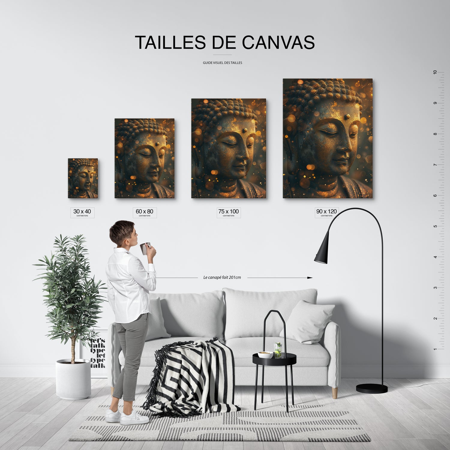 tableau_mural_bouddha_dore