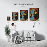 tableau_mural_femme_africaine_moderne