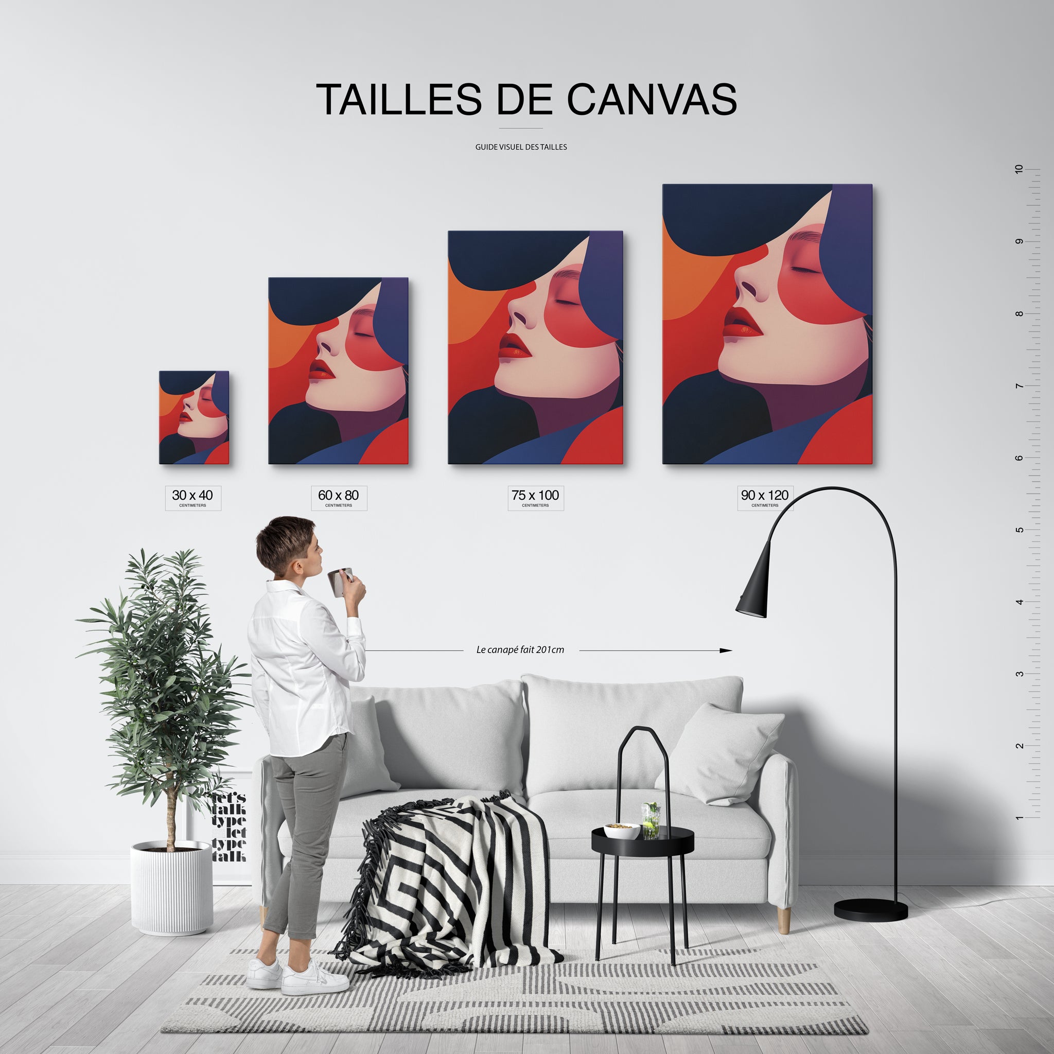 tableau_mural_fille_decoration