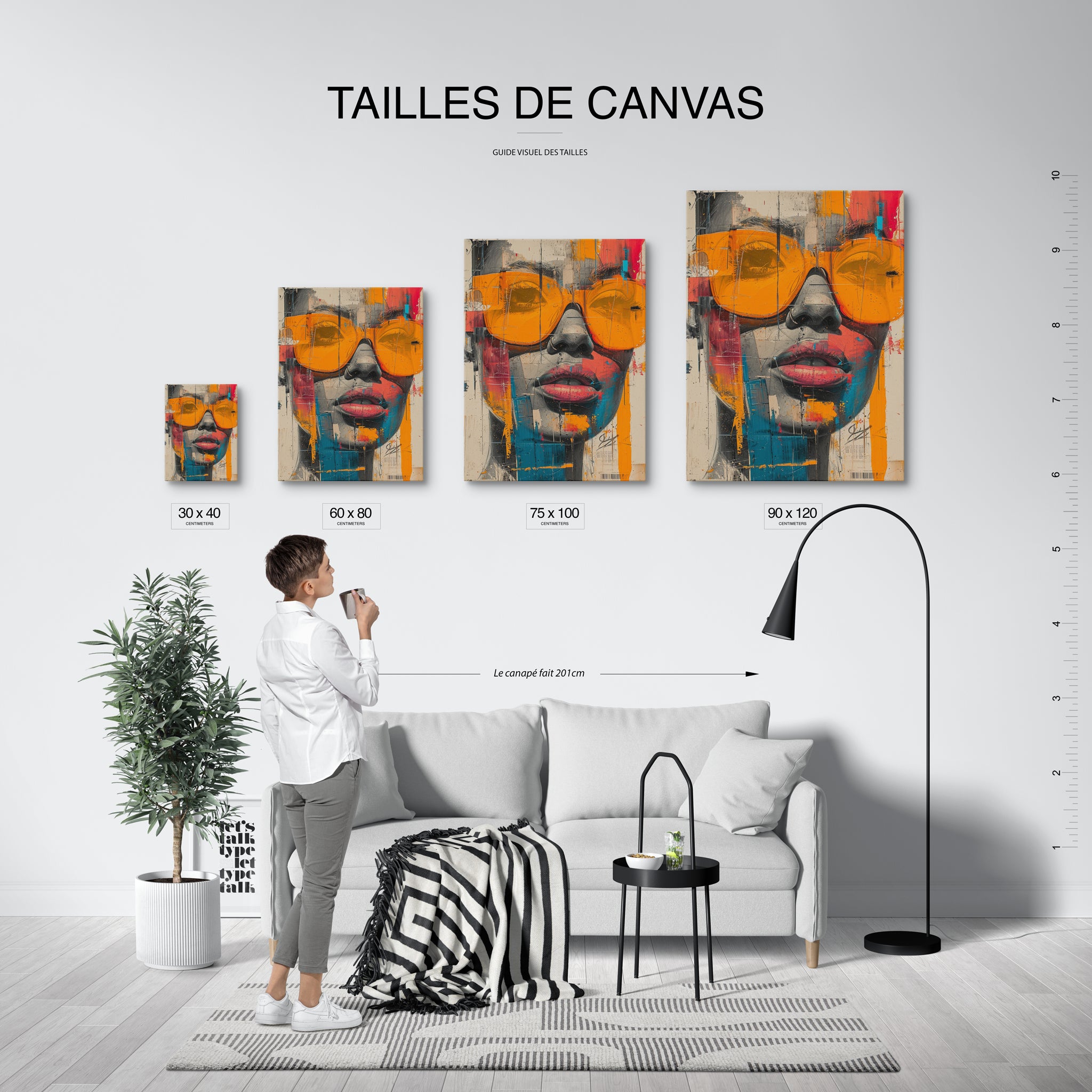 tableau_mural_moderne_femme