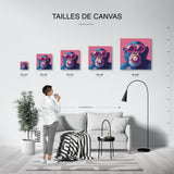 tableau_mural_pop_art_singe