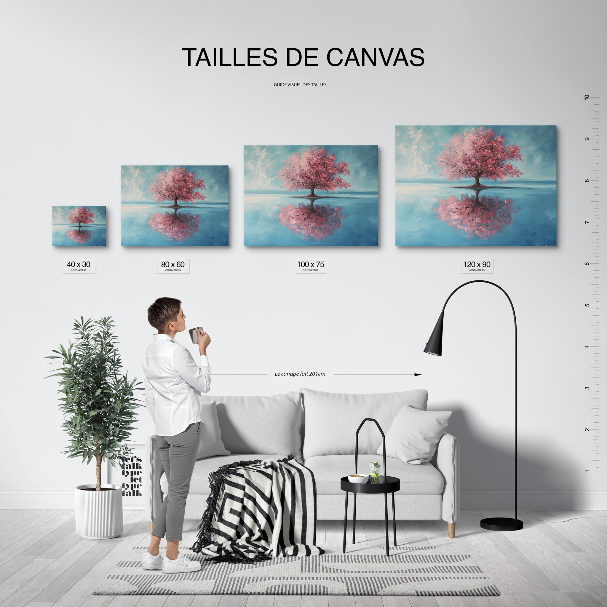 tableau_mural_salon_arbre_de_vie