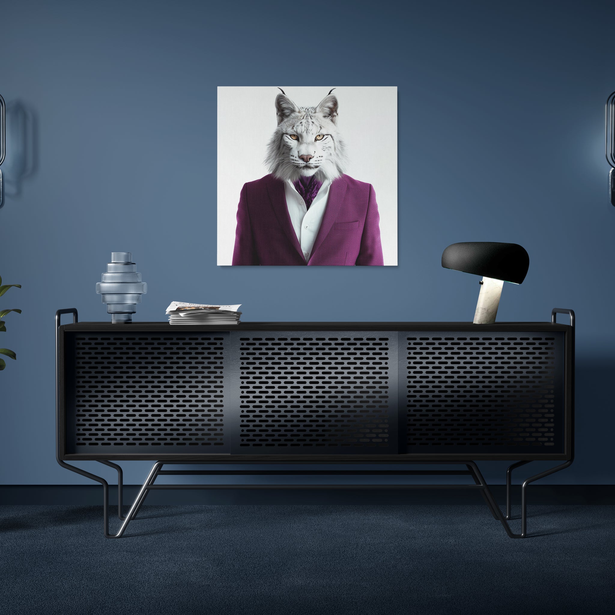 tableau_deco_d'animaux_en_costume
