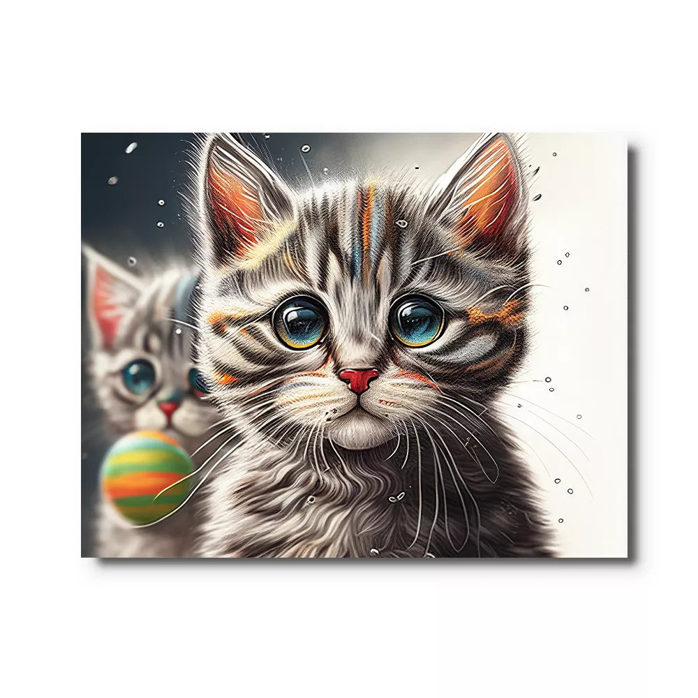 tableaux-chats-moderne