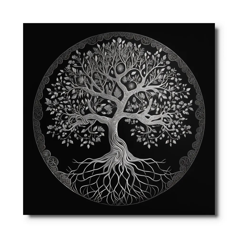 Pendentif Arbre De Vie En Argent Massif 925 - 3,8 Gr, 3,3 Cm, Neuf Avec étiquettes, Made In France