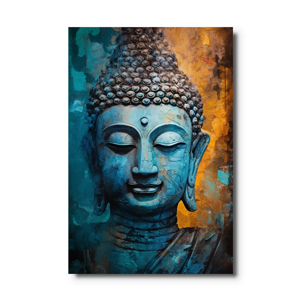 toile-bouddha-turquoise