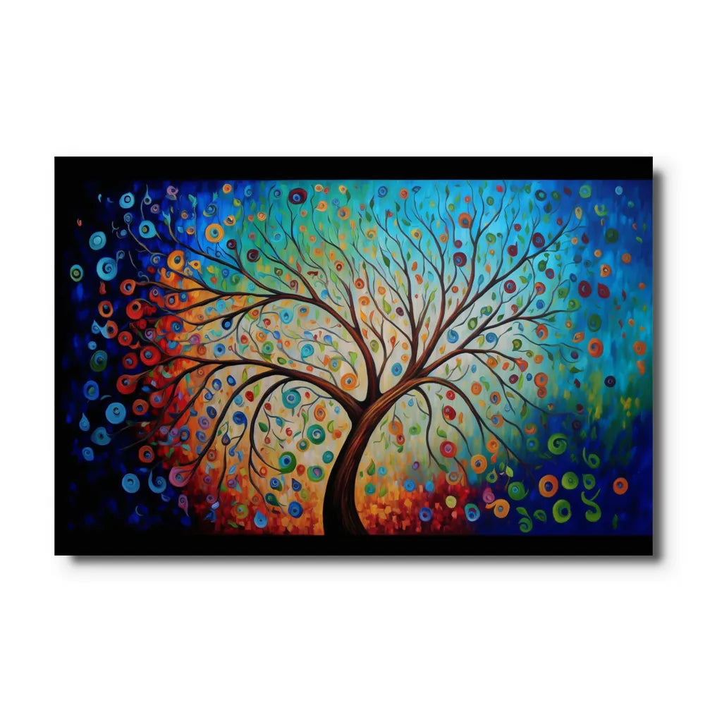 toile coloré arbre de vie