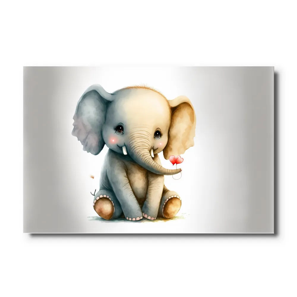 toile elephant chambre bébé