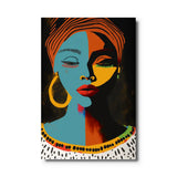 Tableau Femme Africaine Moderne