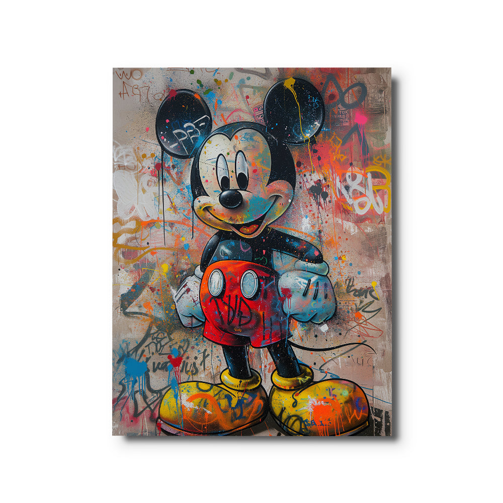 toile_banksy_mickey
