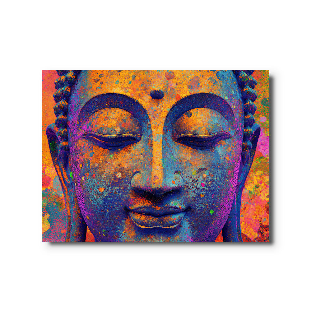 toile_bouddha_pop_art
