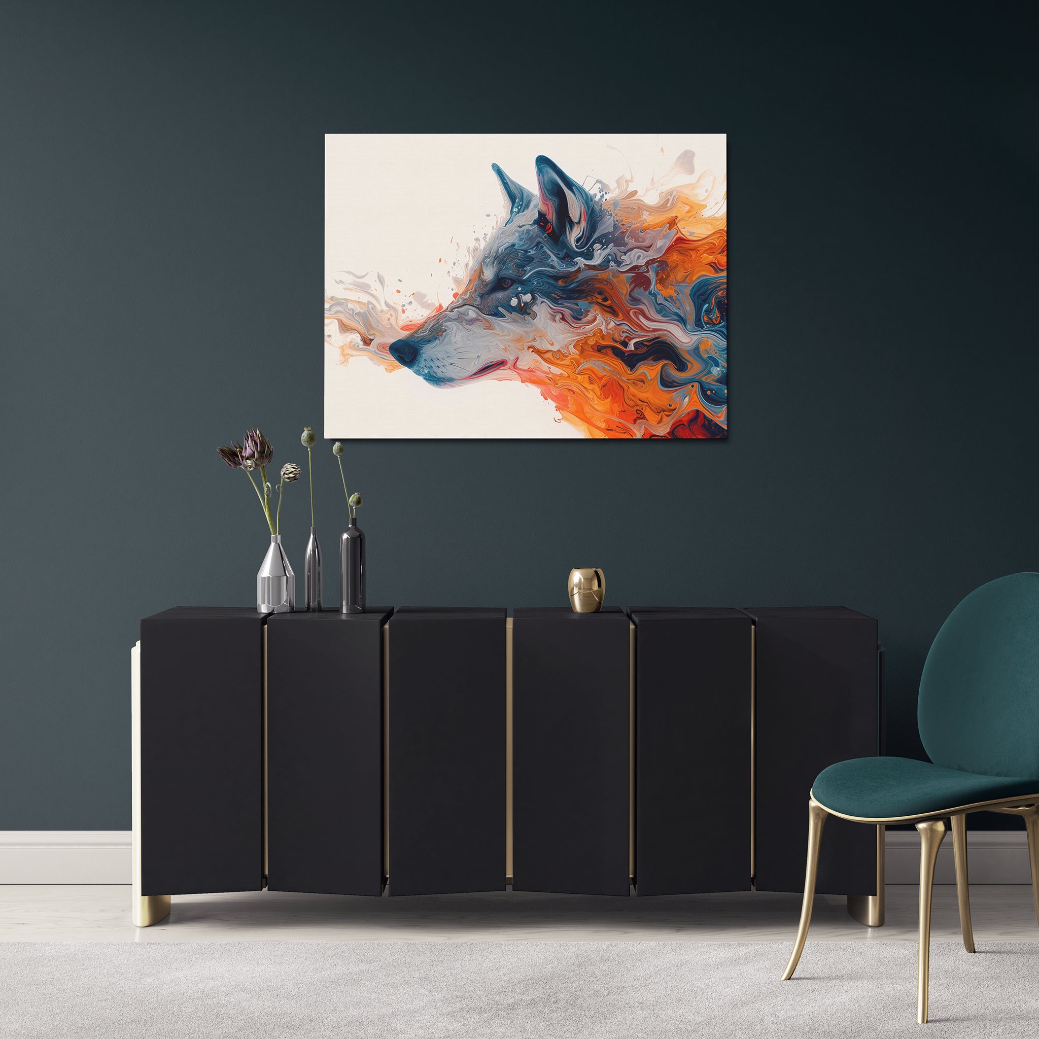 toile_decorative_animaux_abstrait