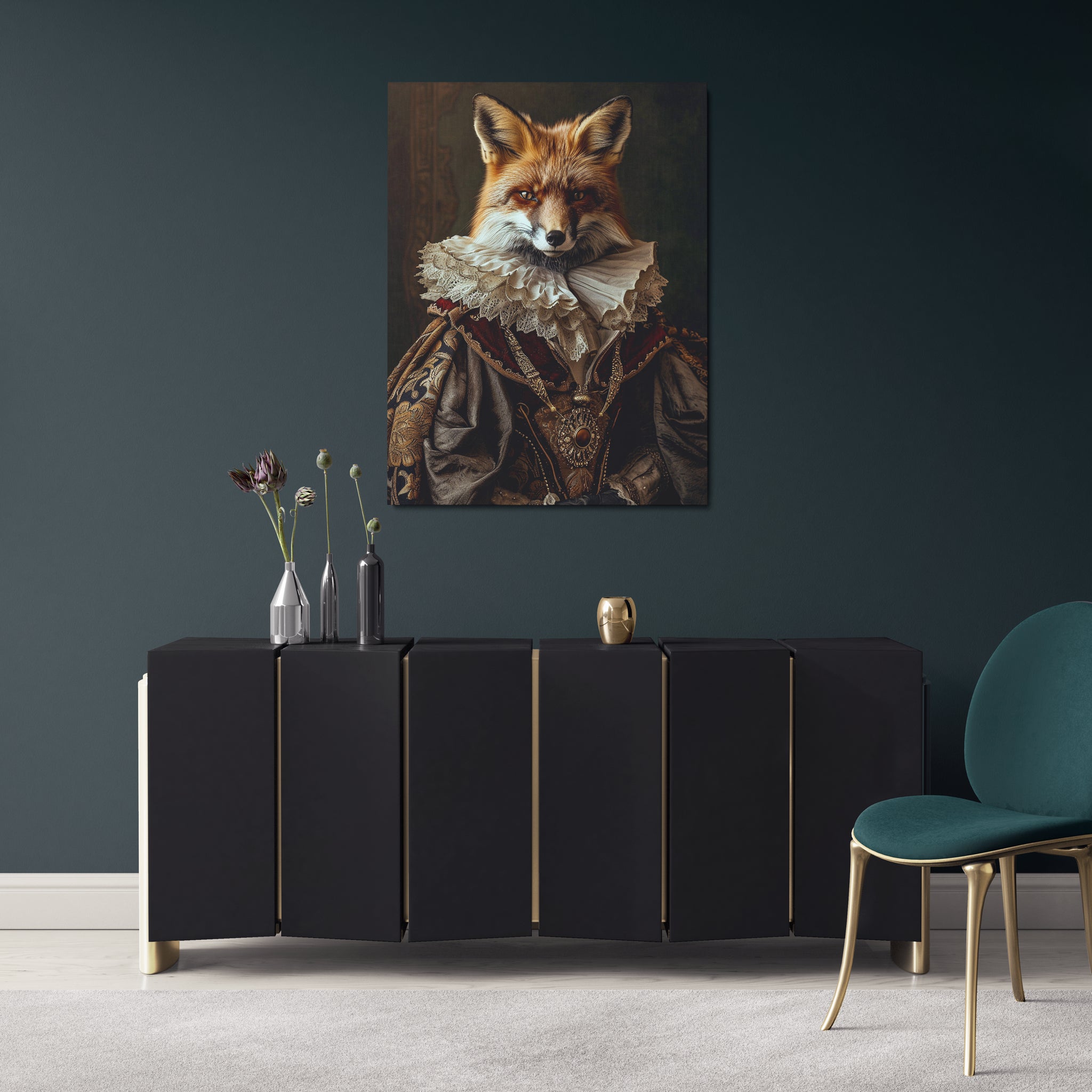 toile_decorative_animaux_aristocrate