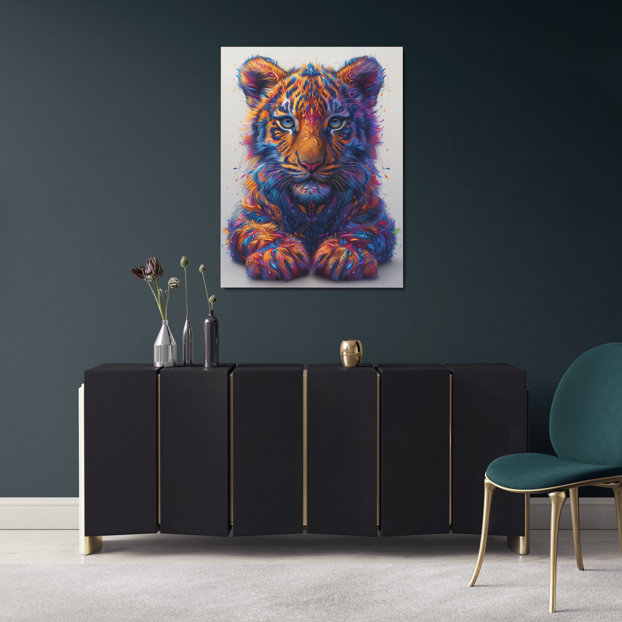 toile_decorative_animaux_colore