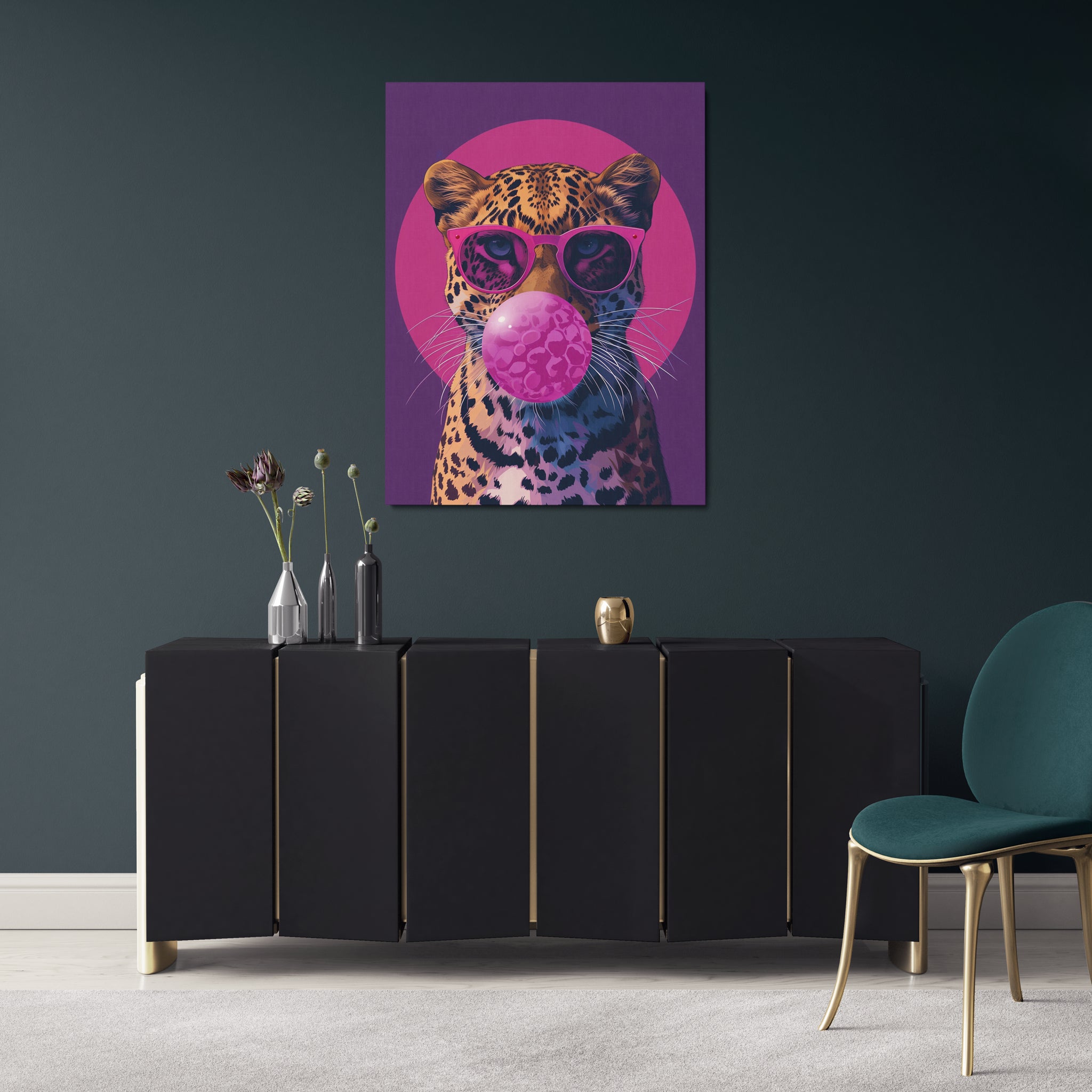 toile_decorative_animaux_pop_art
