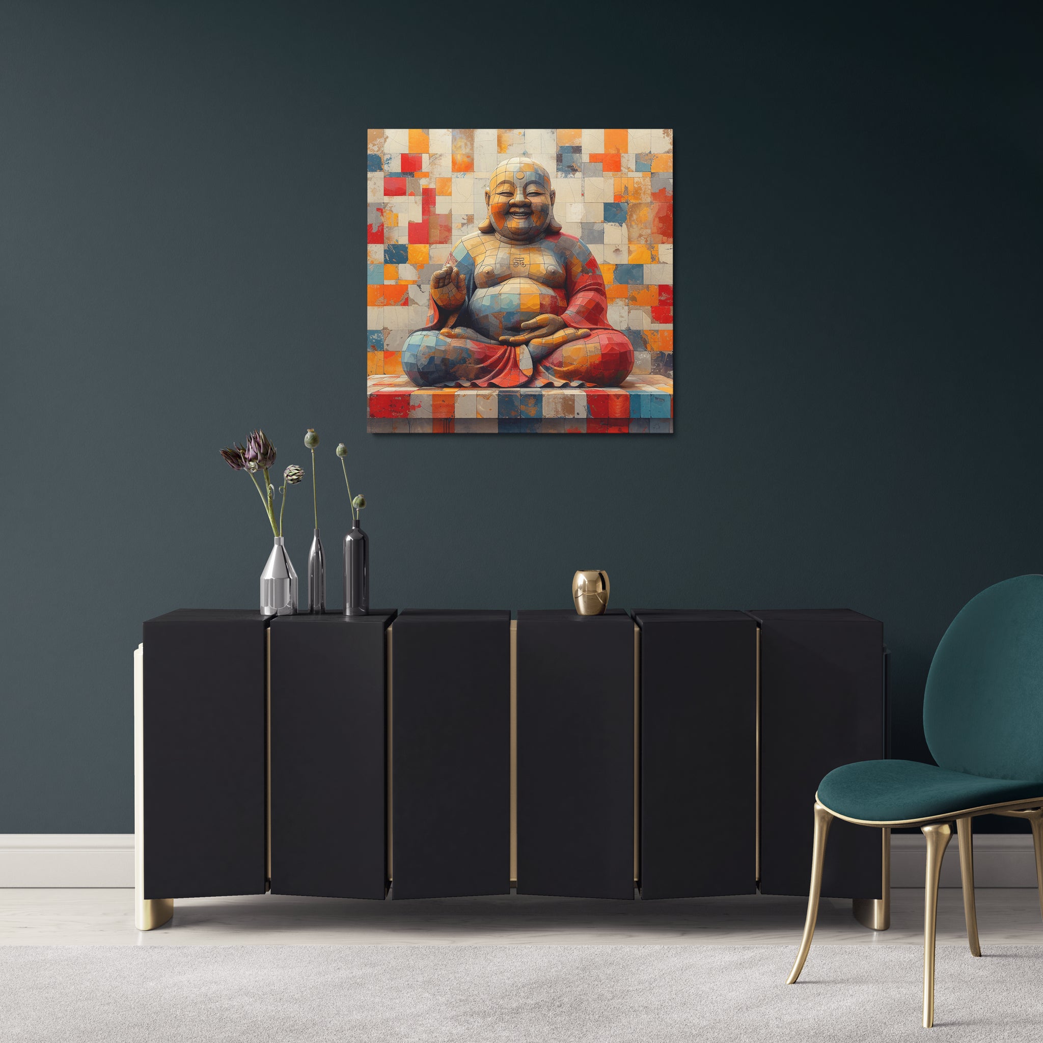 toile_decorative_bouddha_couleur