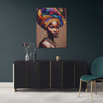 toile_decorative_femme_africaine
