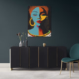toile_decorative_femme_africaine_moderne