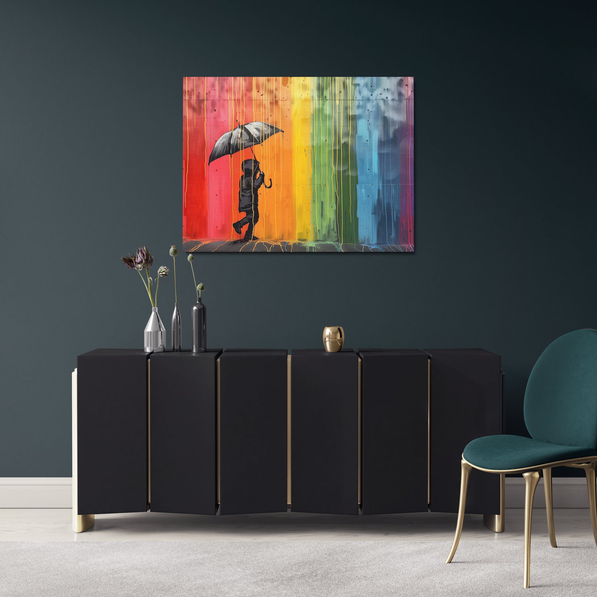 toile_decorative_sous_la_pluie_banksy
