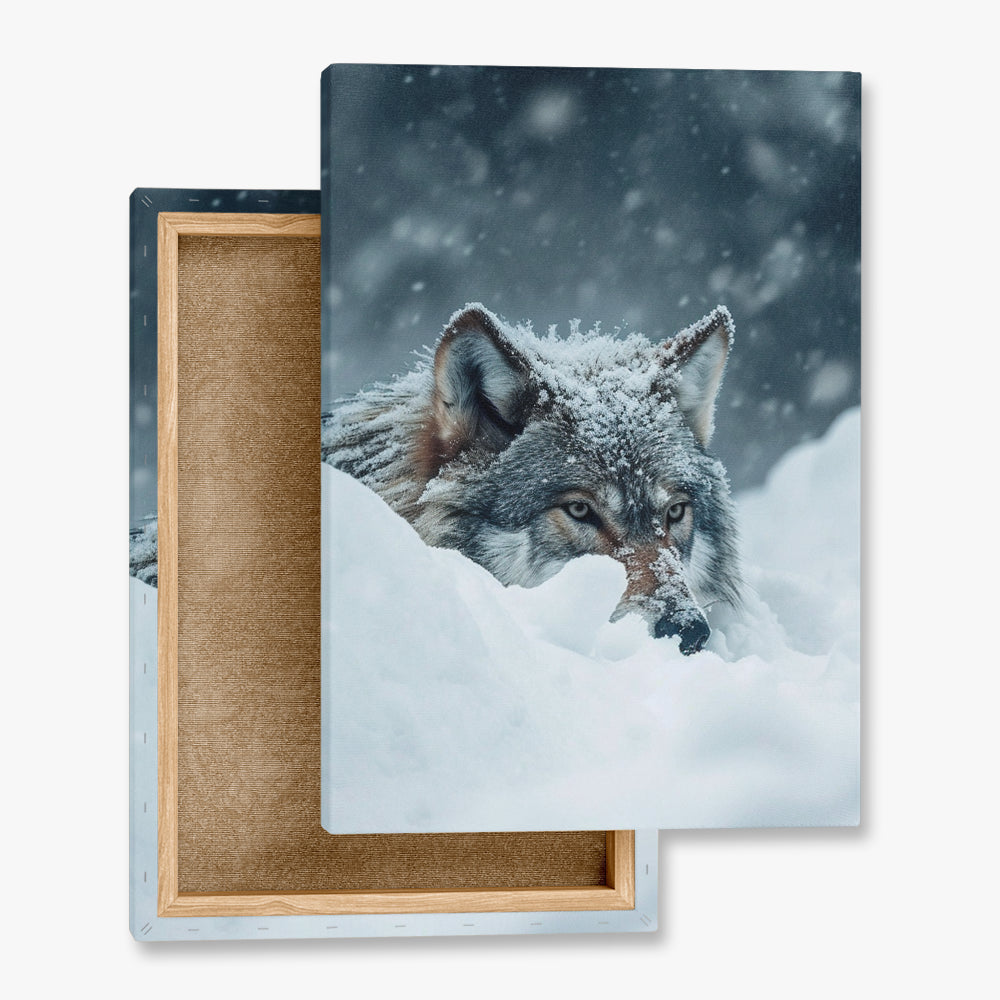 toile_imprimee_animaux_dans_la_neige