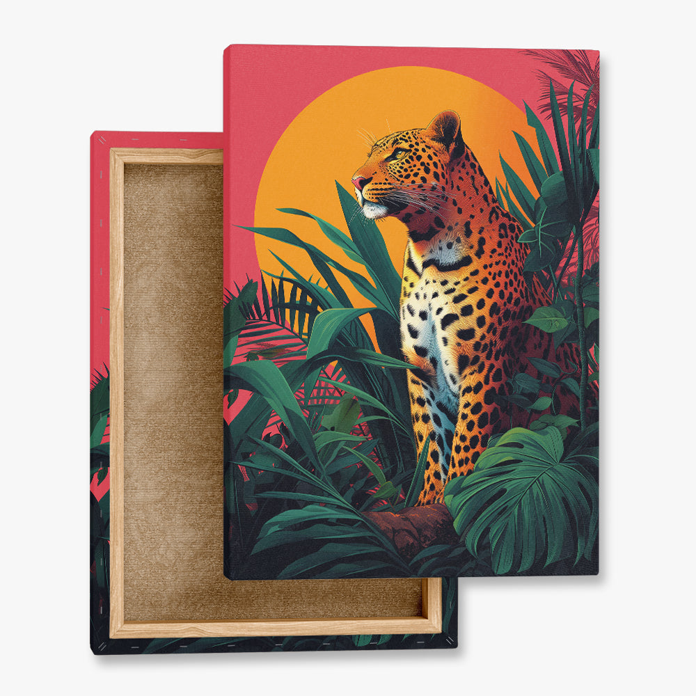 toile_imprimee_animaux_de_la_jungle