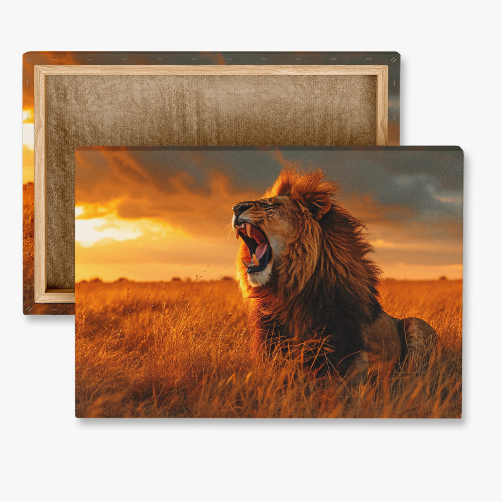 toile_imprimee_animaux_de_la_savane