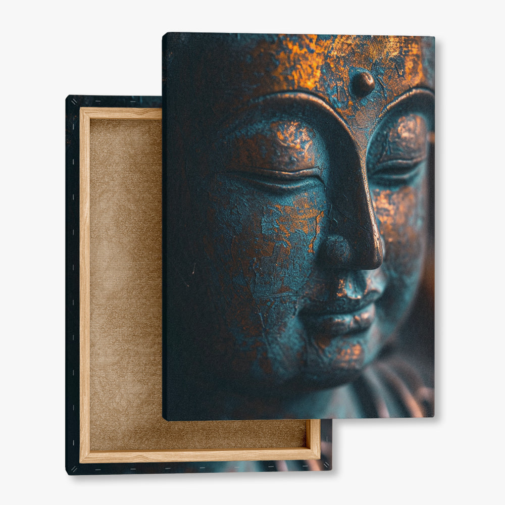 toile_imprimee_bouddha_bleu