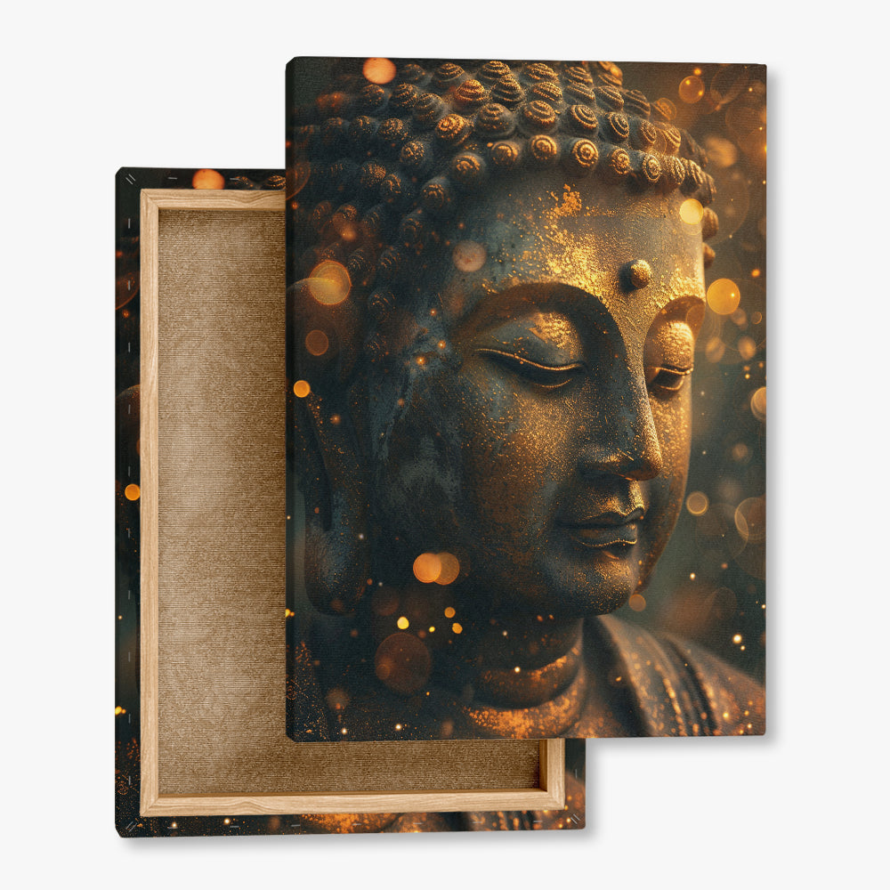 toile_imprimee_bouddha_dore