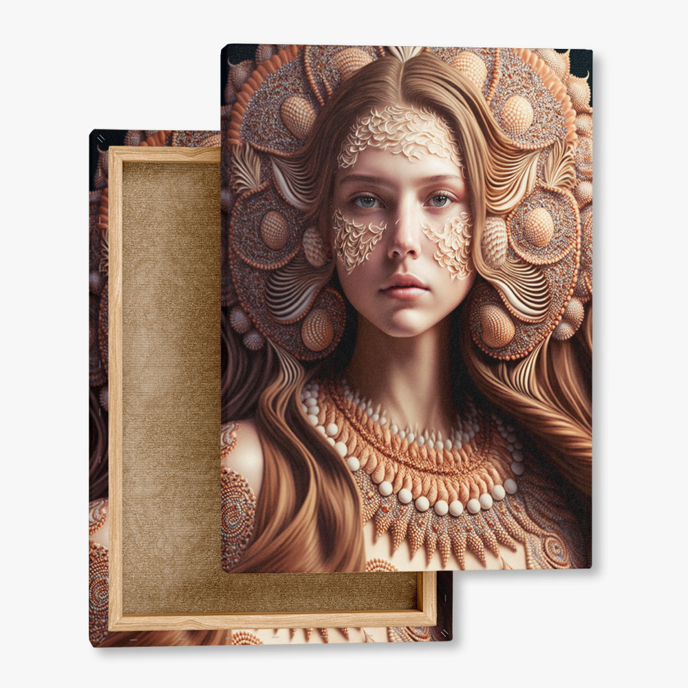 toile_imprimee_femme_coquillage