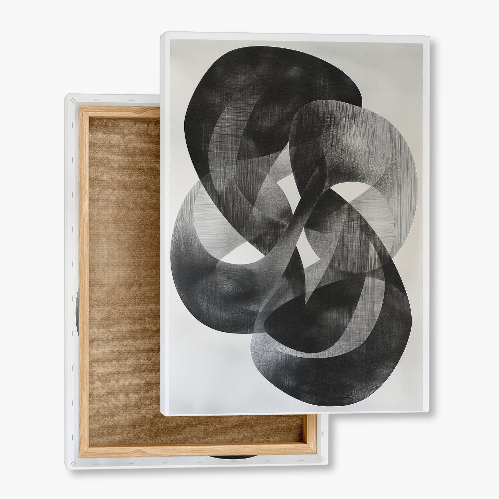 toile-imprimée-moderne-noir-et-blanc