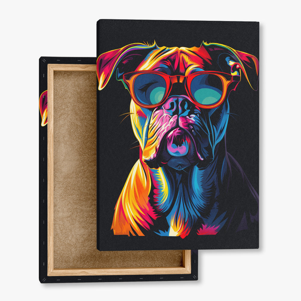 toile_imprimee_pop_art_animaux