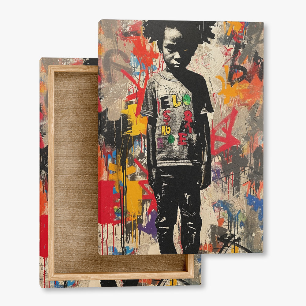 toile_imprimee_pop_art_banksy