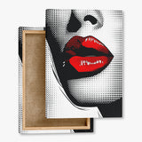 toile_imprimee_pop_art_bouche