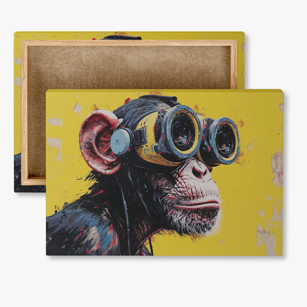 toile_imprimee_street_art_singe